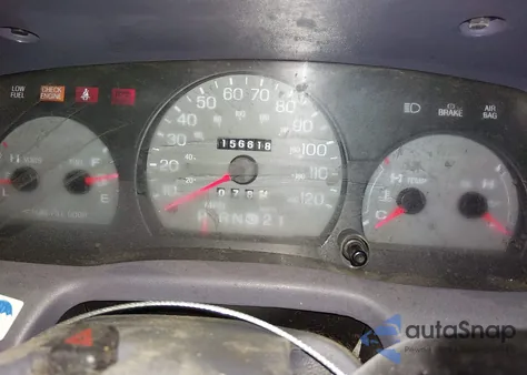 1998 Mercury Grand Marquis из США, поврежденный, VIN 2MEFM74W2WX663715